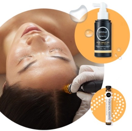 HydraFacial,Keravive,ScalpCare,HydraFacialSyndeo,booster